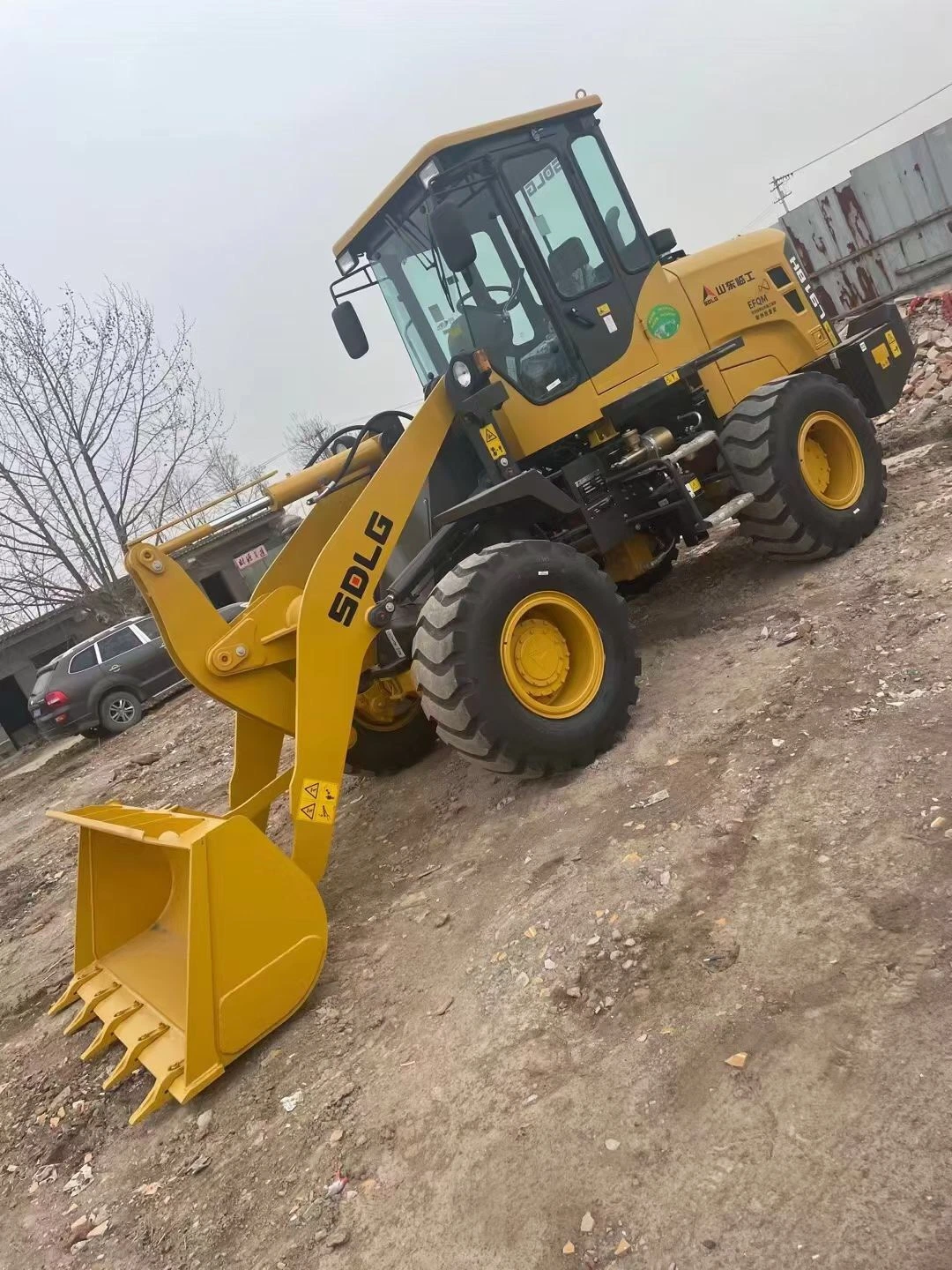 Small Wheel Loader Tractor Front End Loader Construction Wheel Loader for Sales Earth Moving Machine