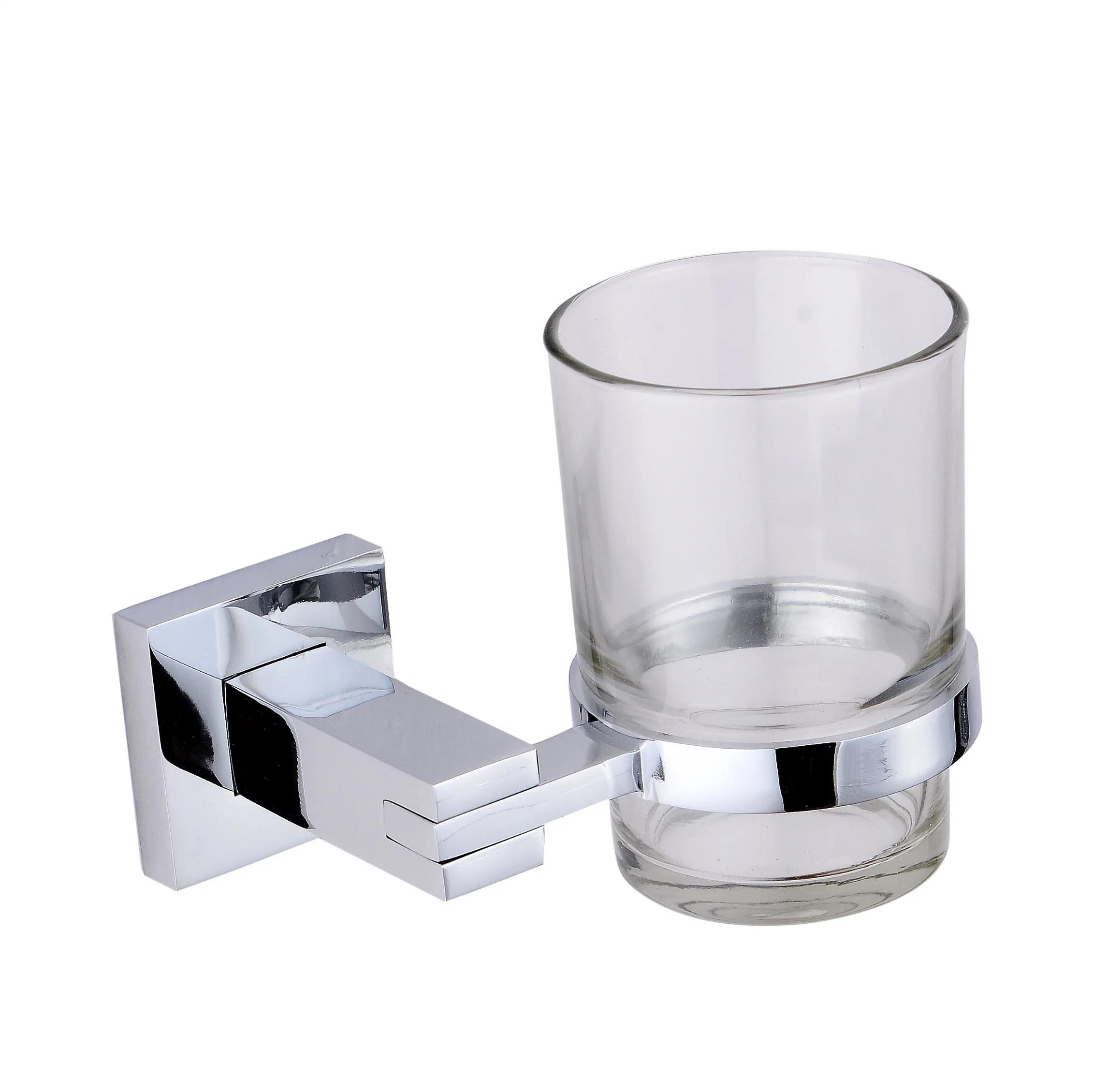 Removable Single Toilet Tumbler Holder Bathroom Accessories Zinc Alloy Toothbrush Cup Holder