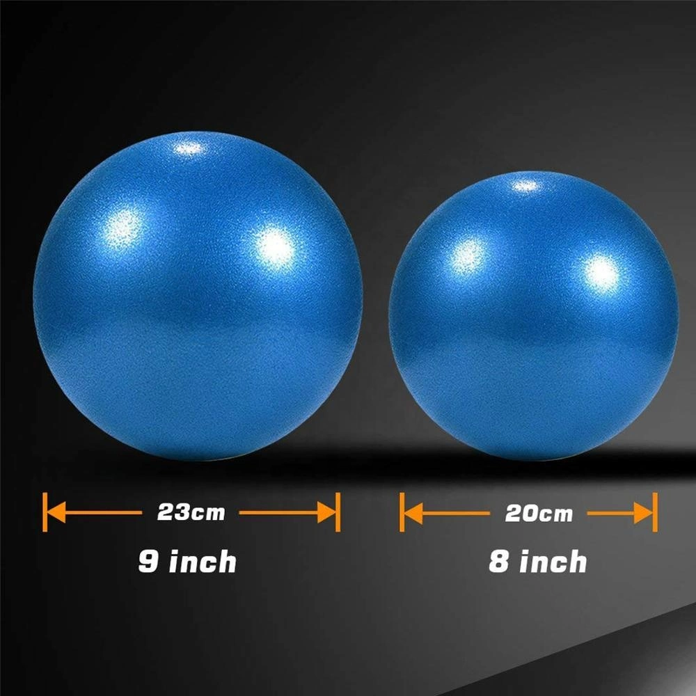 9inch&25cm Small Exercise Pilates Ball / Core Ab Barre Ball for Yoga Core Training