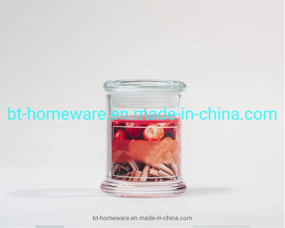 Wholesale/Supplier 200ml Glass Candle Jar Glass Container Glass Candle Cup with Sealing Glass Lid