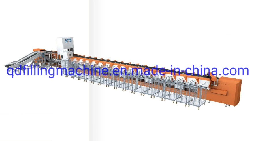 High Speed Conveyor Cross Belt Parcel Sorter Sorting Machine Supplier