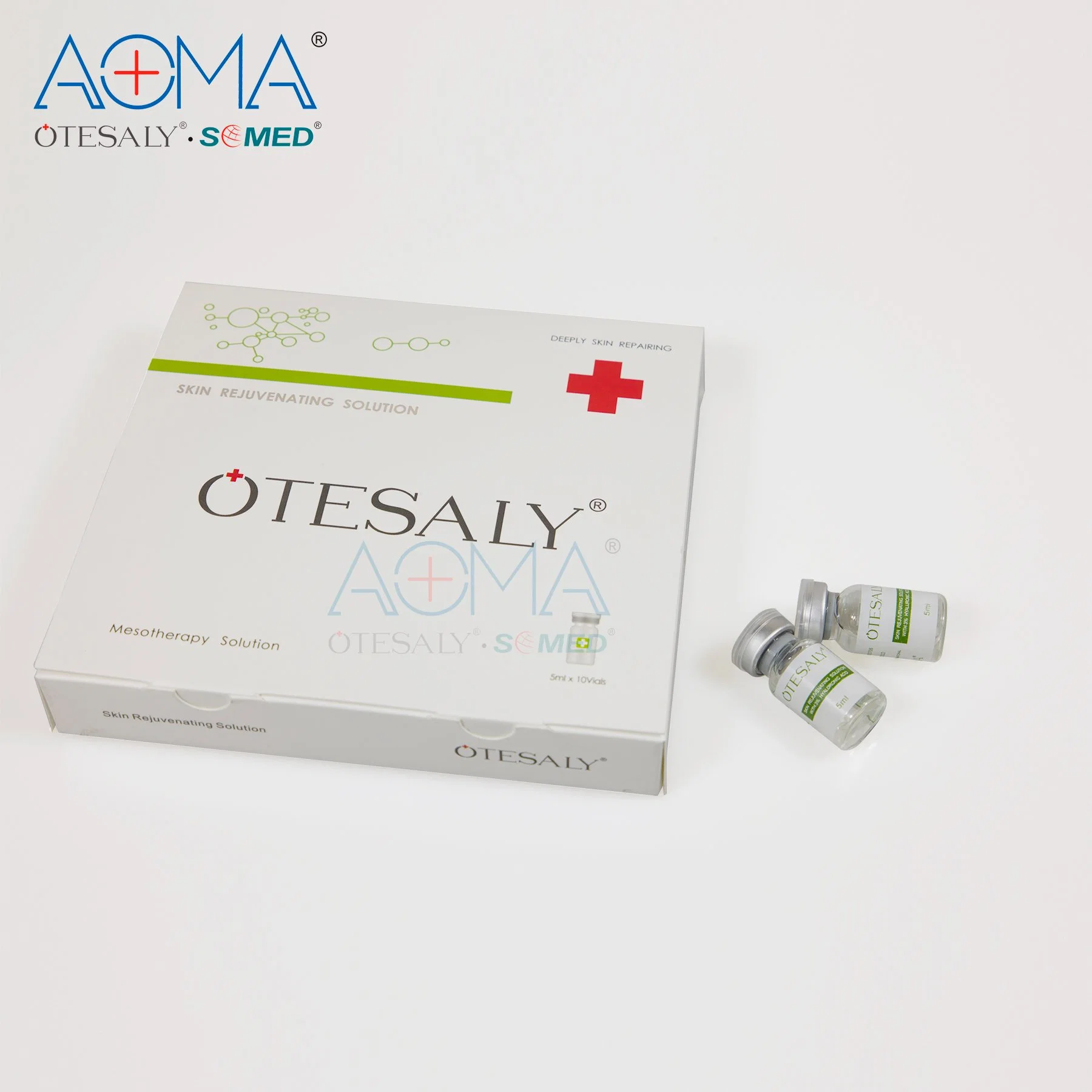 Otesaly 50ml Skin Rejuvenation with 3% Ha Skin Care Facial Injection Mesotherapy Solution for Beauty