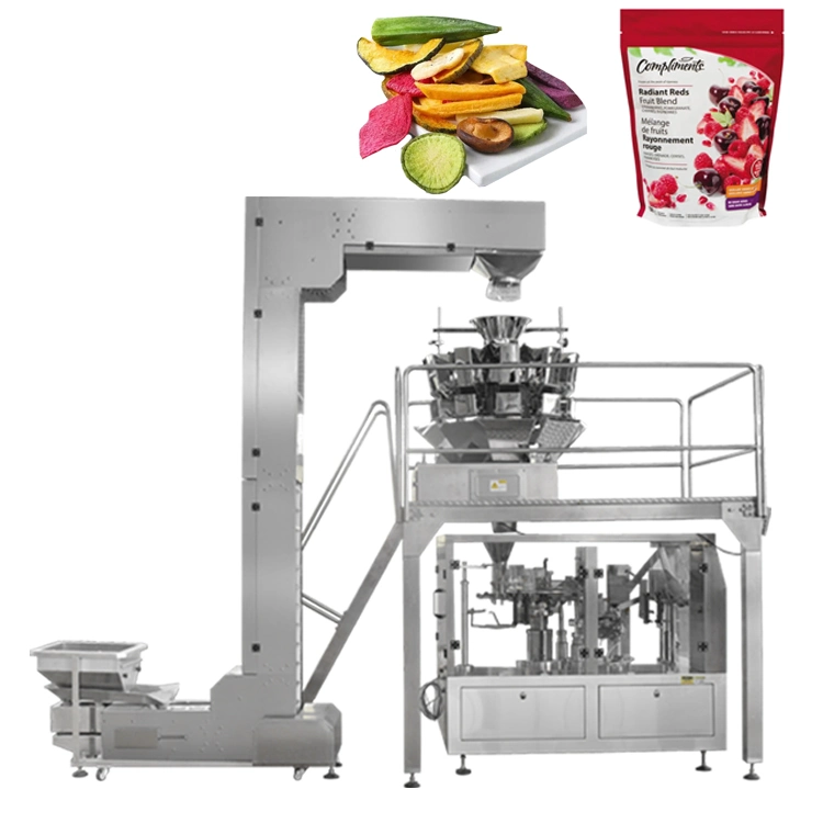 Potato Chips Vertical Packing Machine Doypack Powder Filling Sealing Machine Made in China