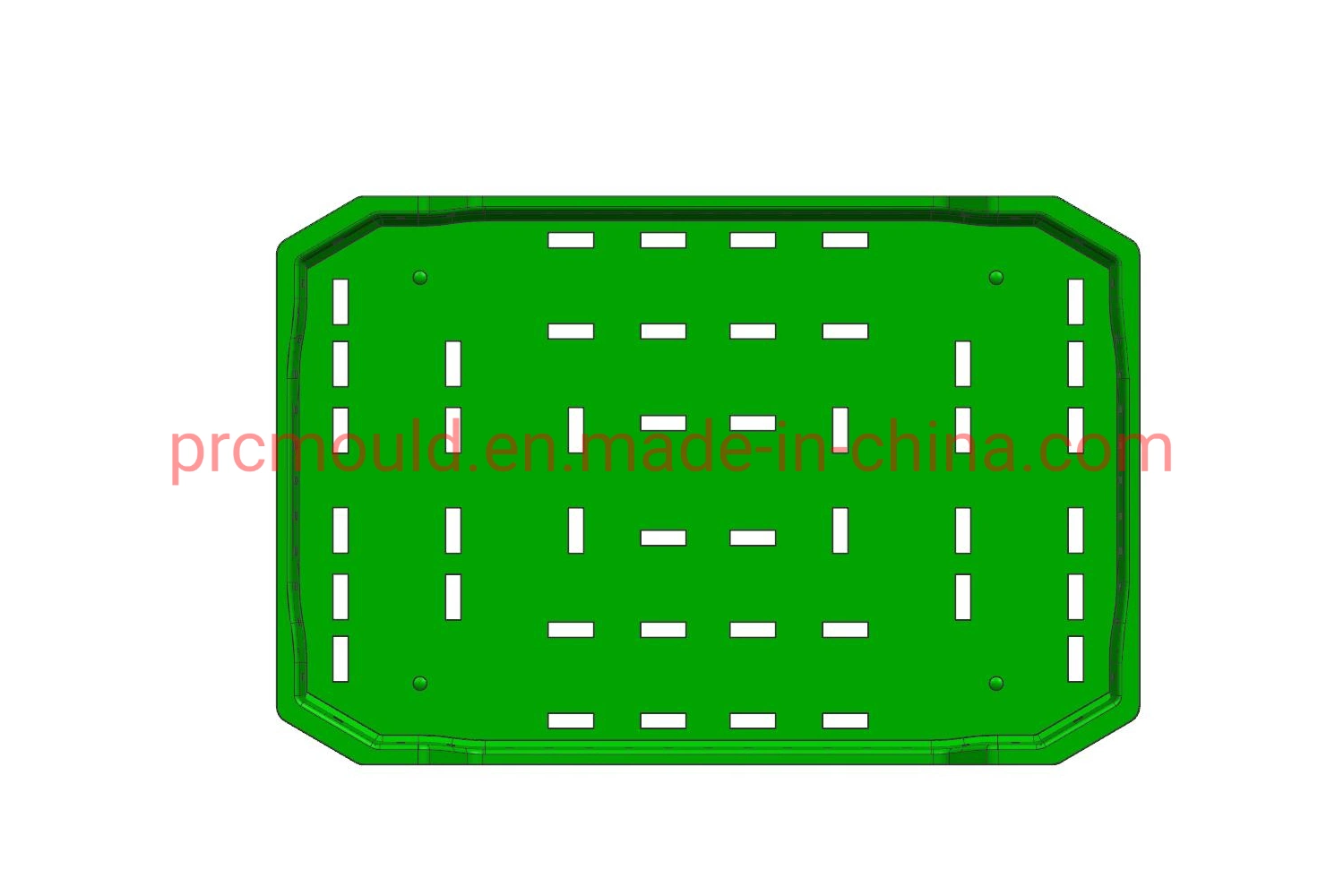 Plastic Injection Strong Vegetable Crate Box Mold Manufacturer From China