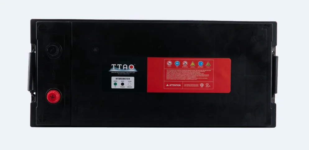 12V150ah Truck Battery China Battery Factory, Maintenance Free Lead Acid Car Storage Battery