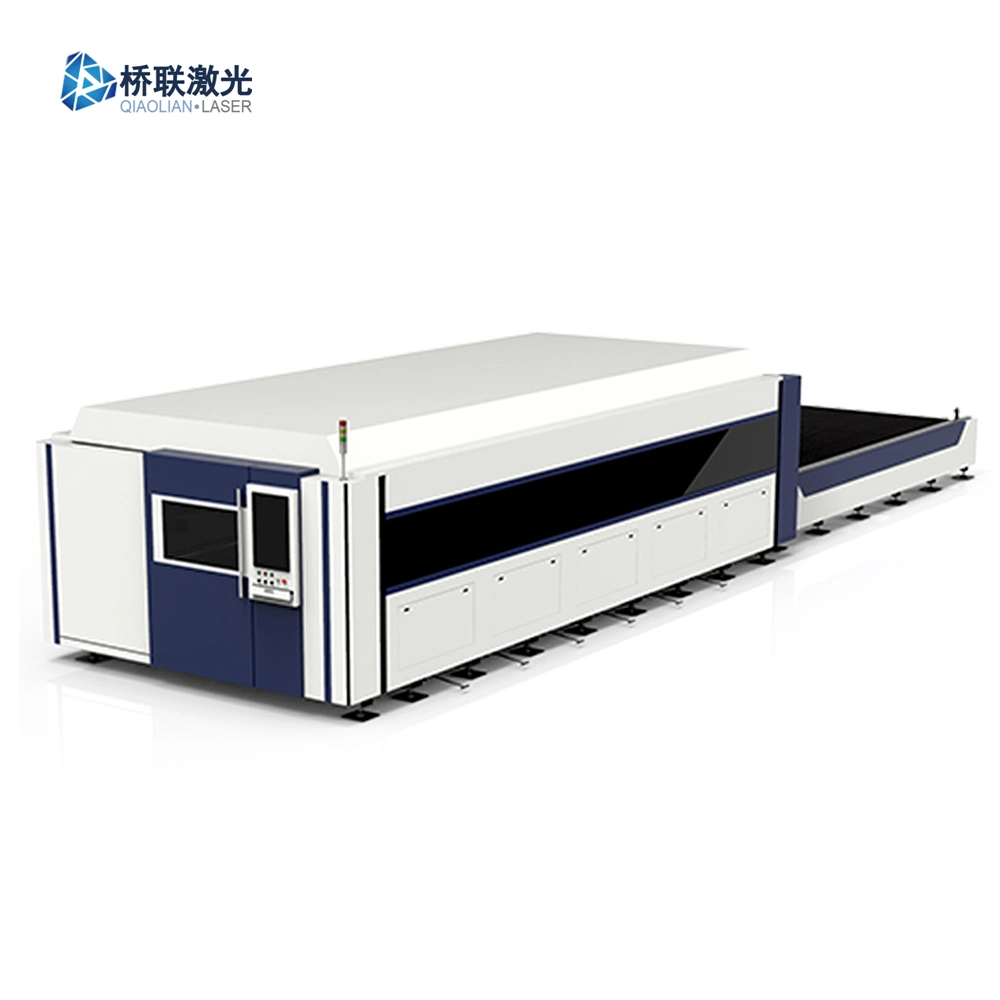 Enclosed Powerful Fiber Laser Cutting Metal Sheet Machine Manufacturers with Camera