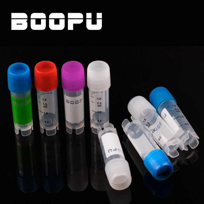 Cryogenic Vials, Sample Tubes, 0.5ml, Bulk, Pre-Set Datamatrix 2D Barcodes, Sterile, CE, ISO Certified 2D Barcode Cryovial