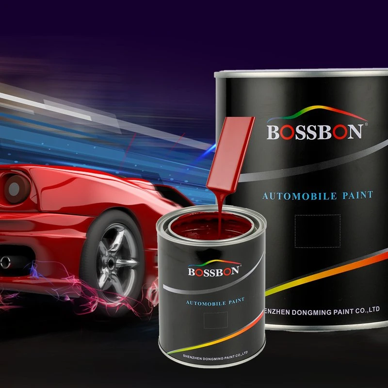 Competitive Price Refinish Auto Paint and Mixing Machines Yellowish Brown Automotive Paint