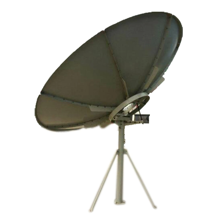 180cm Prime Focus Dish TV Antenna Satellite Signal Receiving with Pole Mount