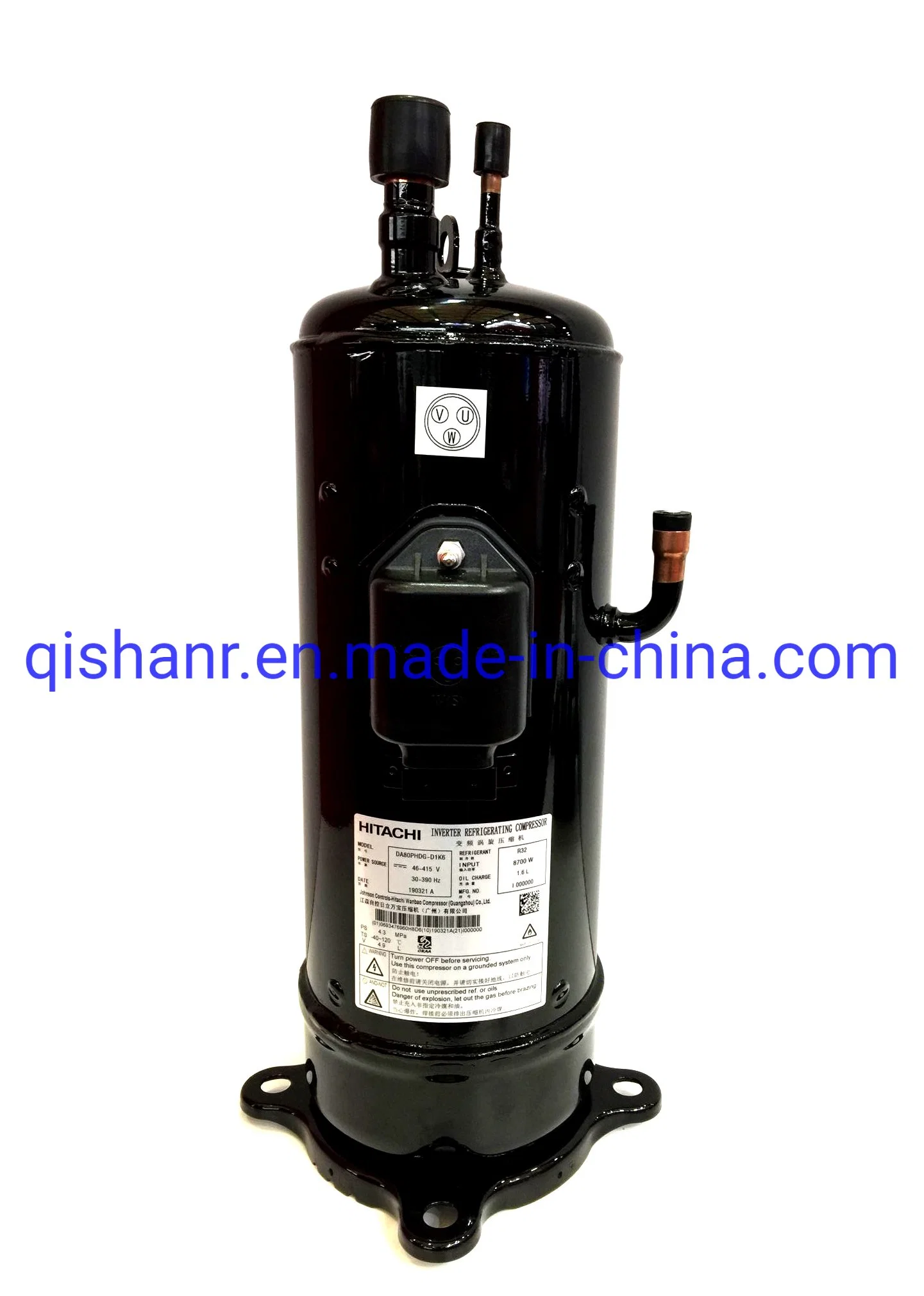 R410A Hitachi Vrf Inverter Scroll Compressor E405DHD-38d2yg