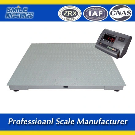 1.0m*1.0m 1000kgs-3000kgs Cattle Weighing Scale Electronic Floor Scale for Sales