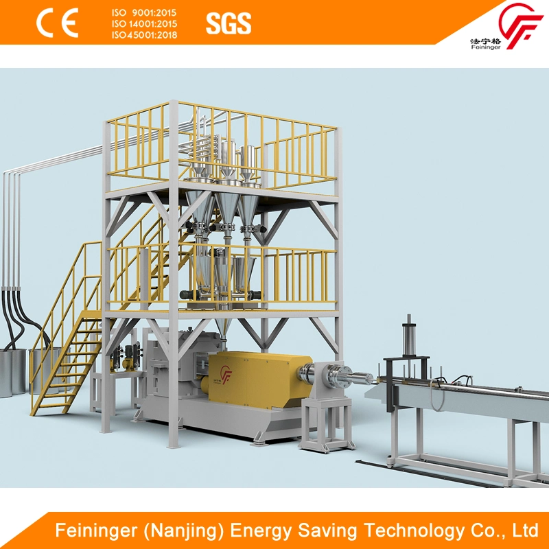 Equipamento de linha de extrusão da placa de saia PS - consumo reduzido