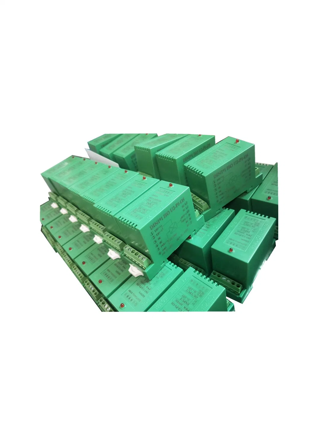 Rail-Mounted Rtd PT100/PT10/Cu100/Cu50 to Current/Voltage Isolation Transmitter