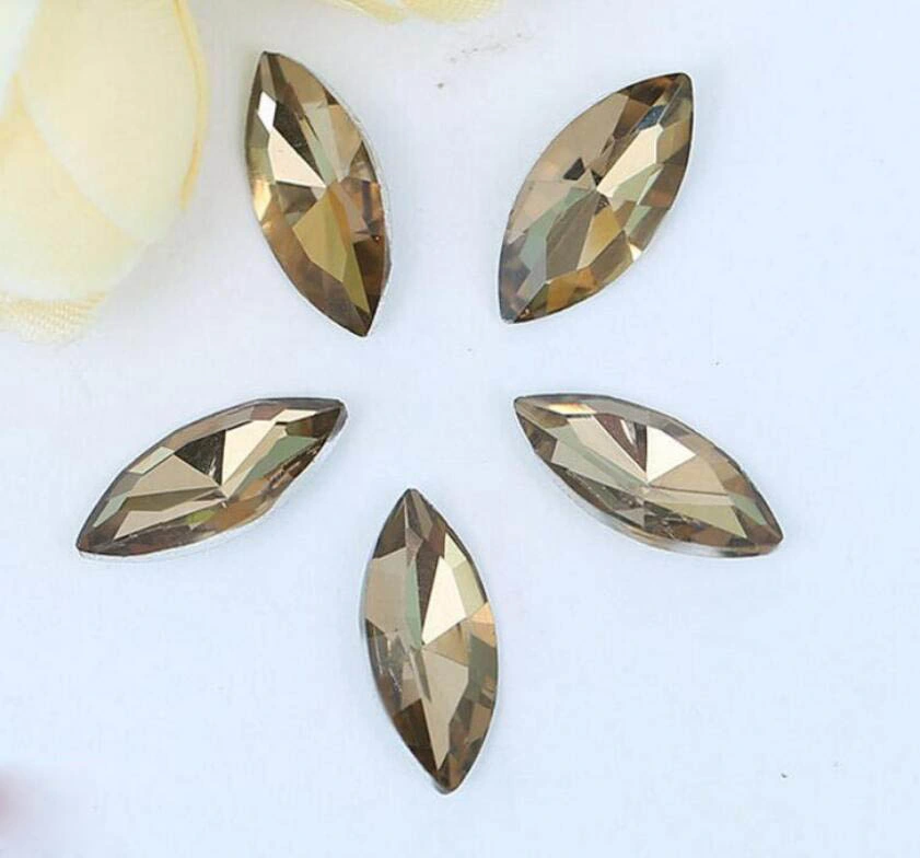 Jewelry Accessories Shaped Colored Glass Rhinestones Shiny Rhinestones Th8052