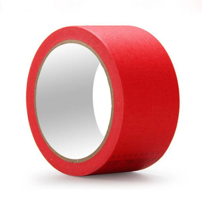 Rubber Glue Painting Red Adhesive Masking Paper Tape