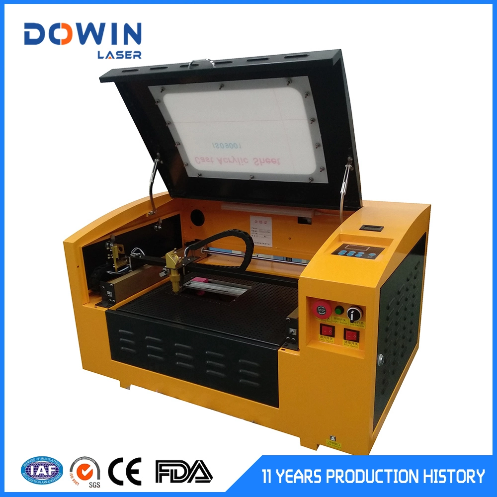 Mini Desktop Laser Engraving Cutter Engraver Cutting Machine for Logo Printing Numbering on Plastic Wood Laser Engraving Machine 40W 50W 60W