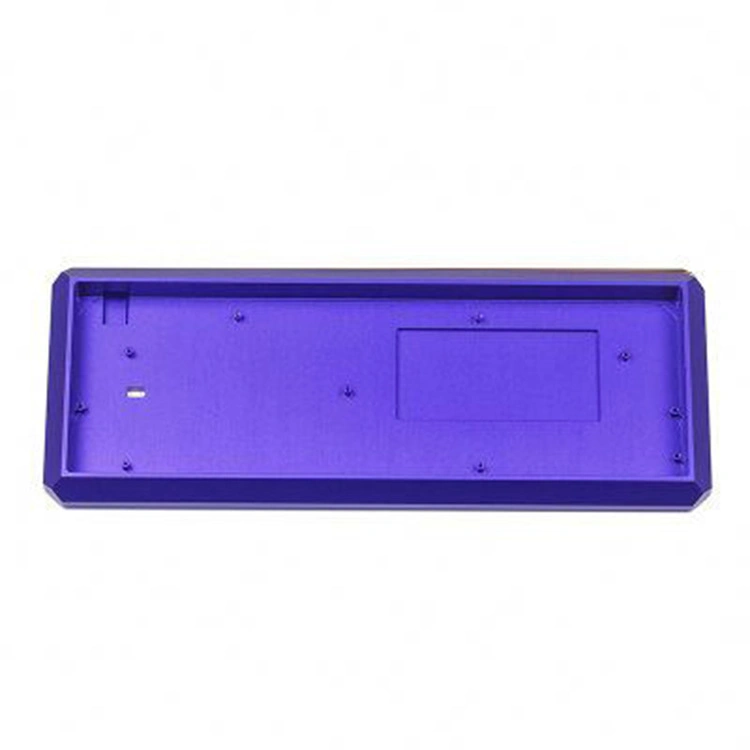 Pièces en aluminium personnalisé de haute qualité bagages les vêtements Le boîtier en métal anodisé personnalisé d'usinage CNC accessoires clavier mécanique Accessoires de Shell