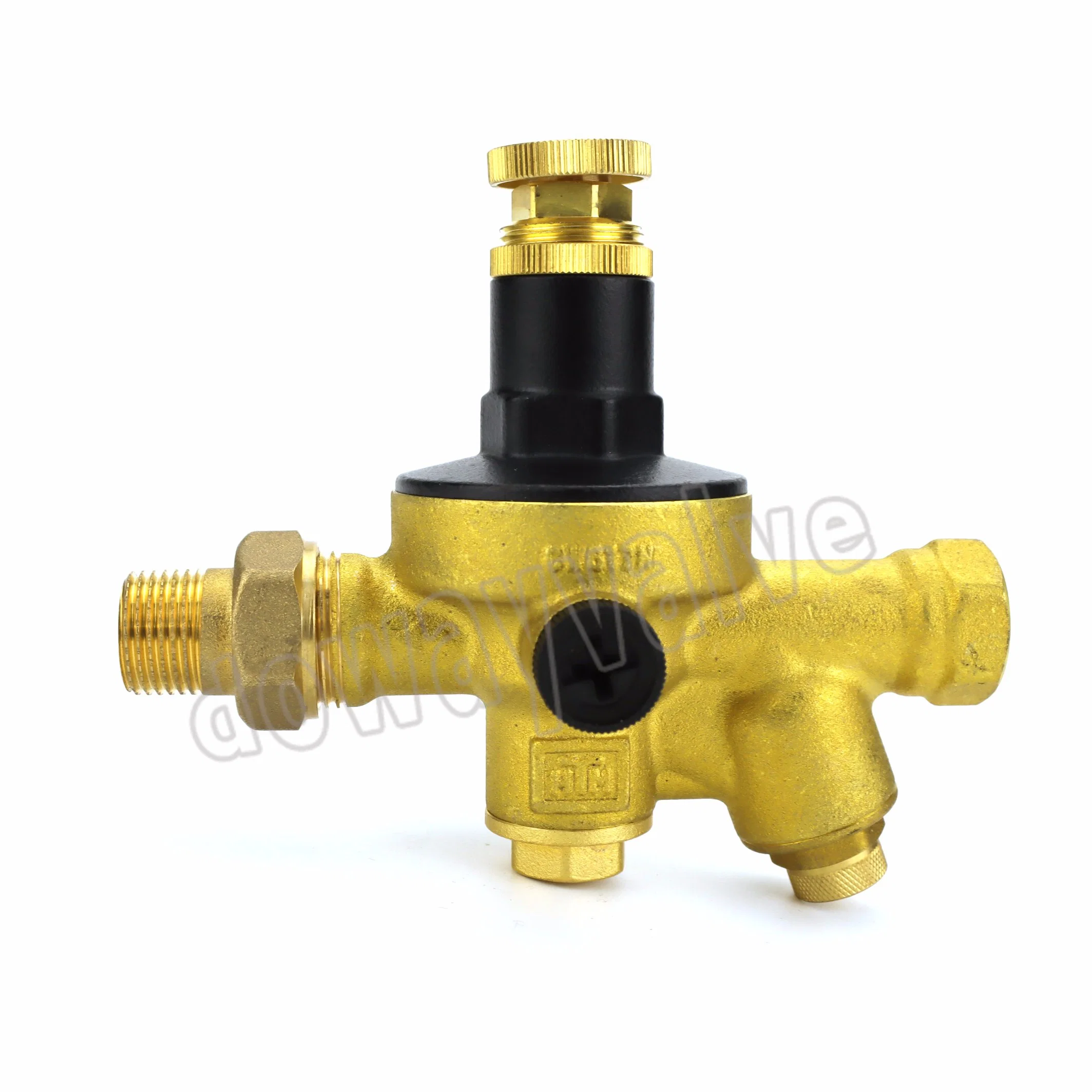 CE Certification USA 1/2" NPT Autofill Boiler Valve with Pressure Gauge