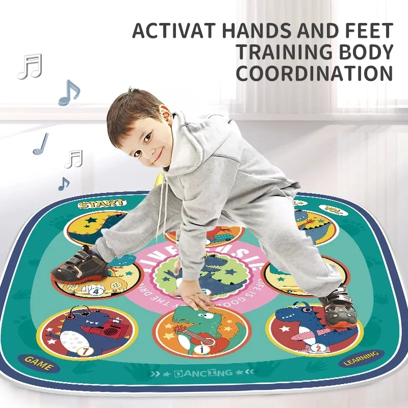 Girls Game Toys Children Educational Toy Kids Gift Promotion Musical Intellectual Funny Interesting Electronic Blanket Touch Music Carpet