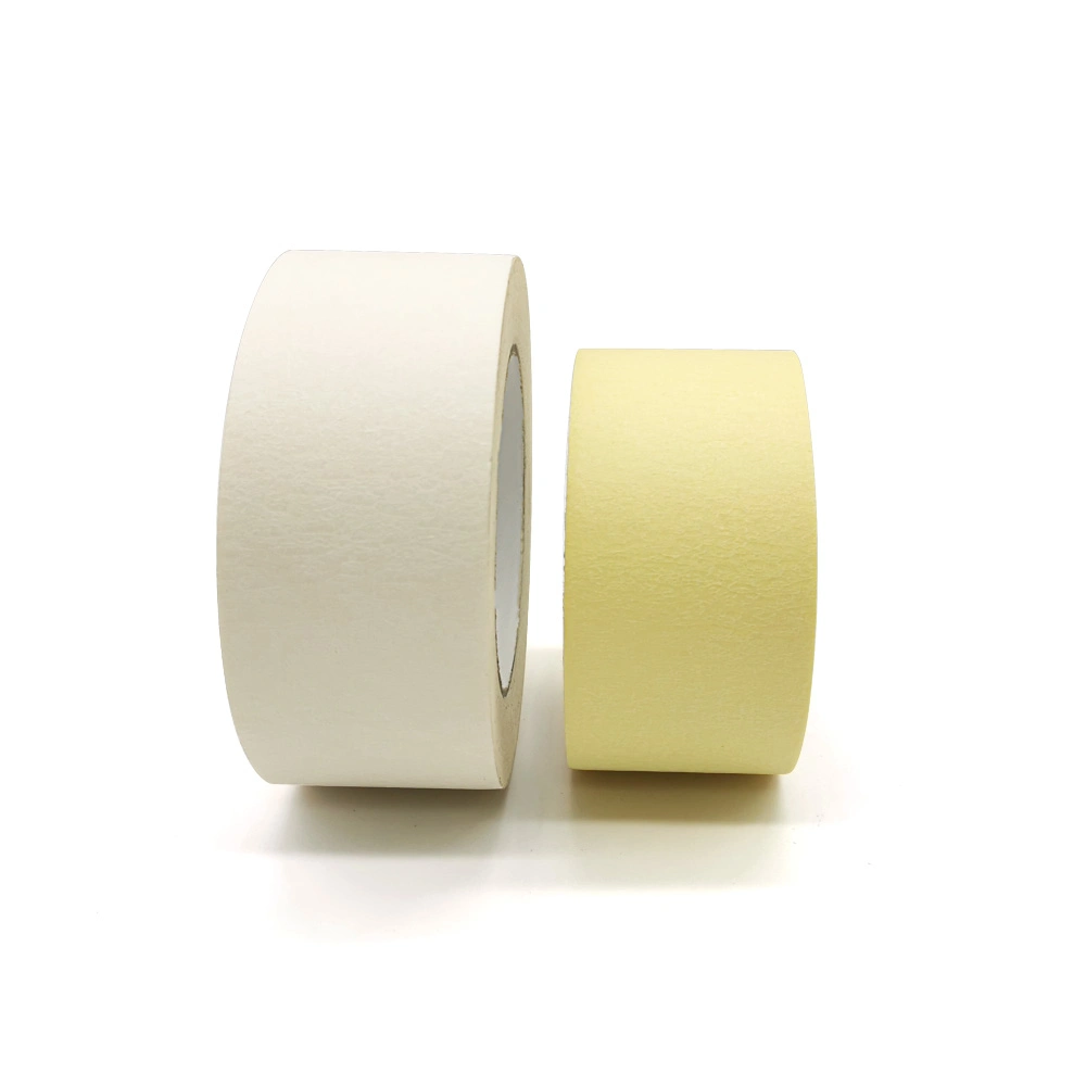 Waterproof White Masking Paper Tape for Color Coding and Colored Labels