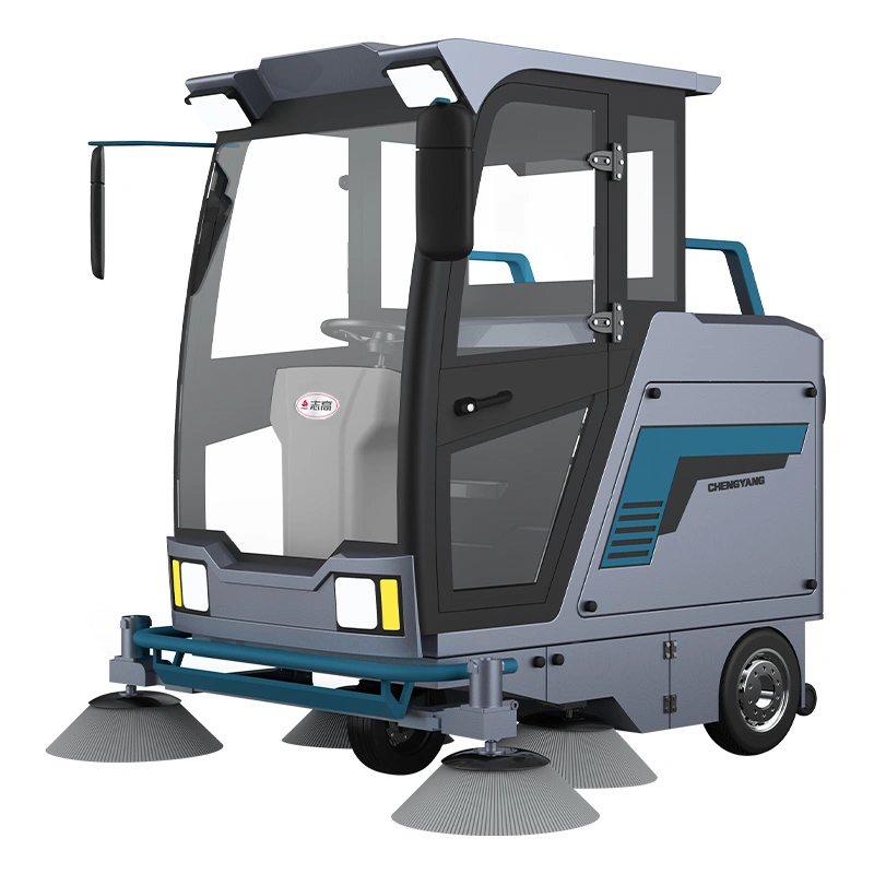 E200 Wholesale Industrial Cleaning Machine Ride-on Electric Floor Street Cleaning Sweeper