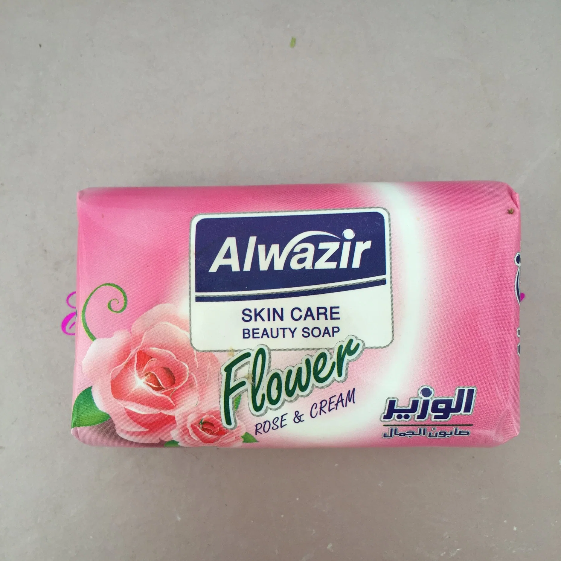 70g Flower Wrapper de papel 6pedaço em uma embalagem plástica de sabão de beleza