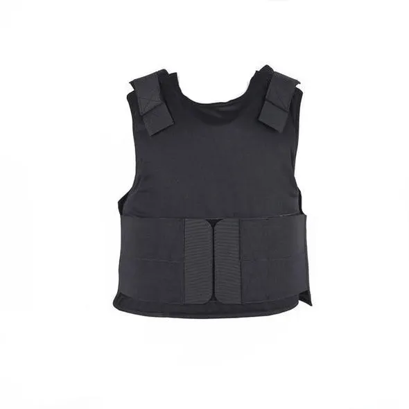 Chaleco antibalas de aramida Concealable negro M11