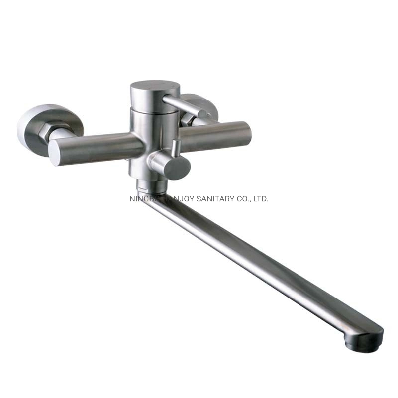 Robinet de douche de baignoire en acier inoxydable SS304 pour salle de bains (H41-208)