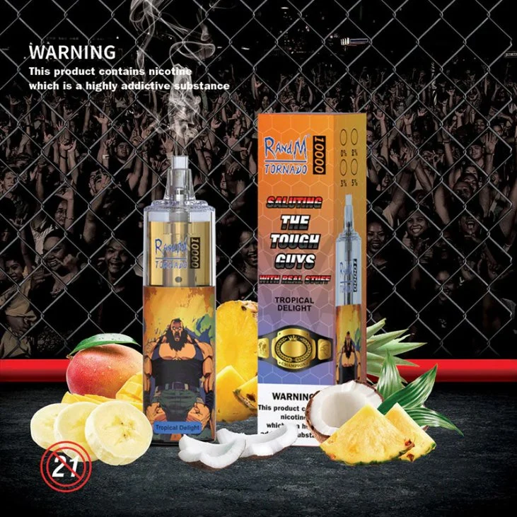 Randm Tornado Factory Direct Sales Fruit Juice Puff Bar vape Соки с фруктами OK 850 мА/ч 20 мл, оптовая продажа жидких фруктов I Vape Ароматизированные Vaporizer 10000 шайб