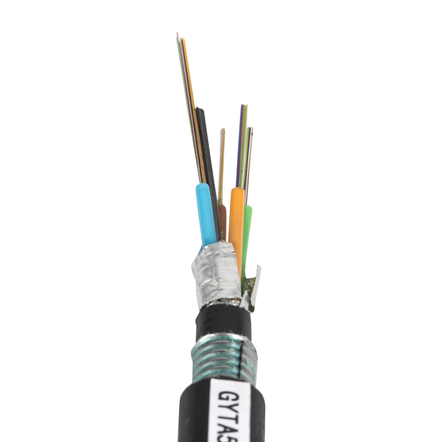 Outdoor Single Mode OS2 4 6 12 24 Core GYXTW G657A G652D Armoured Fiber Optic Cable De Fibra Optica