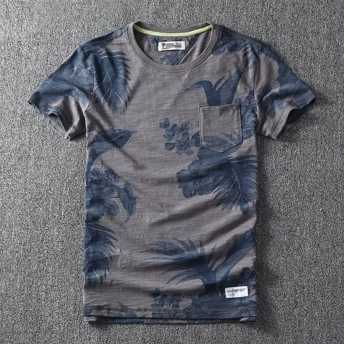 Hot Sale Custom Water Printing 100% Cotton Men&prime; S T-Hirts