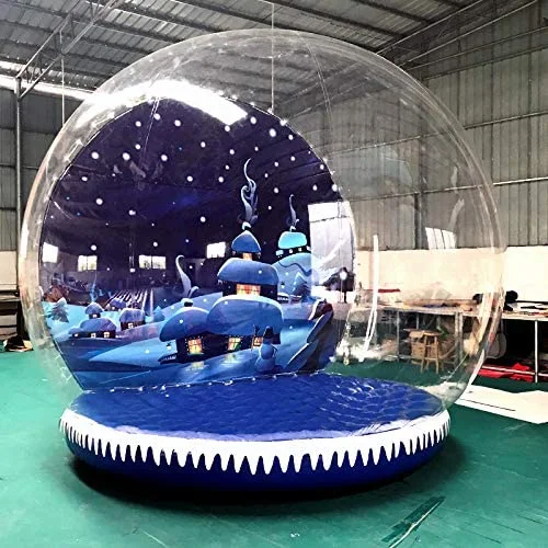 Inflatable Snow Globe for Christmas Decorations