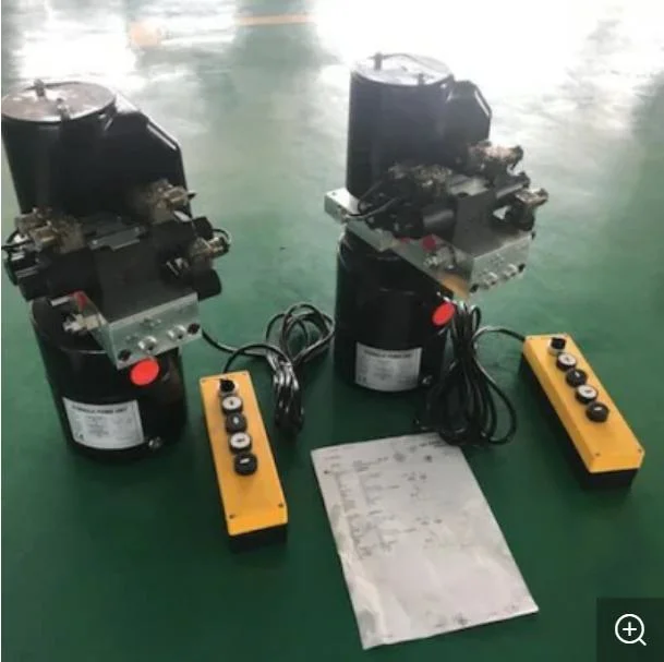 Double-Acting 12V DC Hydraulic Power Unit