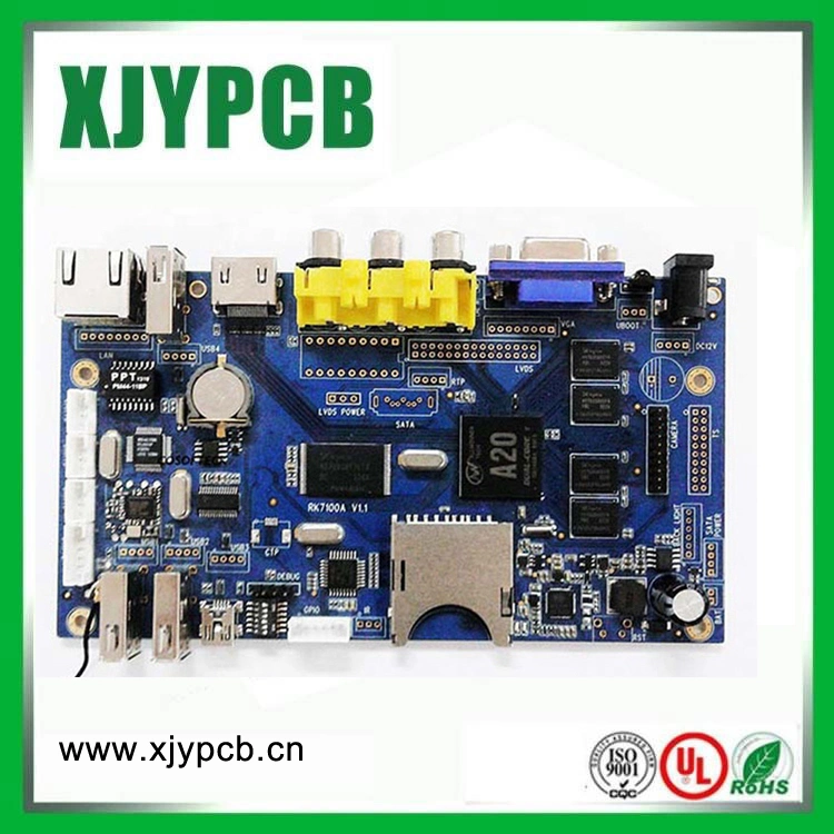 Electronic Refrigerator PCB Board with White Solder Mask