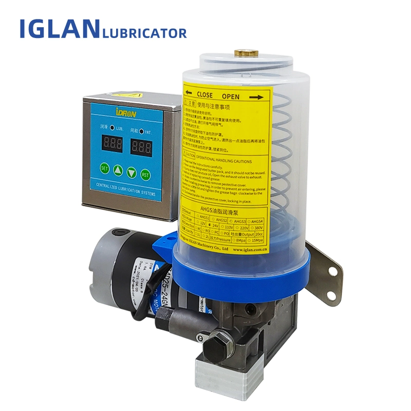 Iglan Ahgs1 Lubricating Auto Grease Pump Automatic Electric Grease Lubrication System