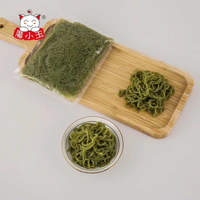 Low Carb Diet Food High Fiber Konjac Spinach Spaghetti 270g