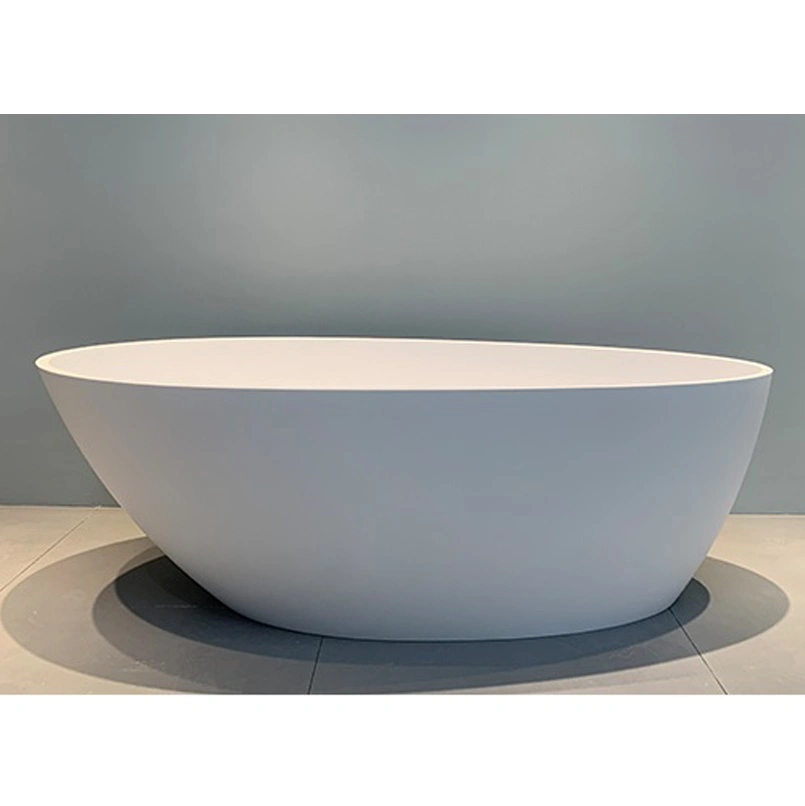 Stand Alone Bath Tub Stone Solid Surface Bathtub