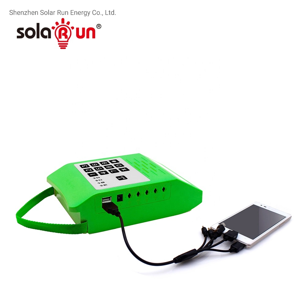 Emergency Power Supply Portable Solar Power with Lithium Battery Solar Charger Power Station Emergency Mobile Power Bank