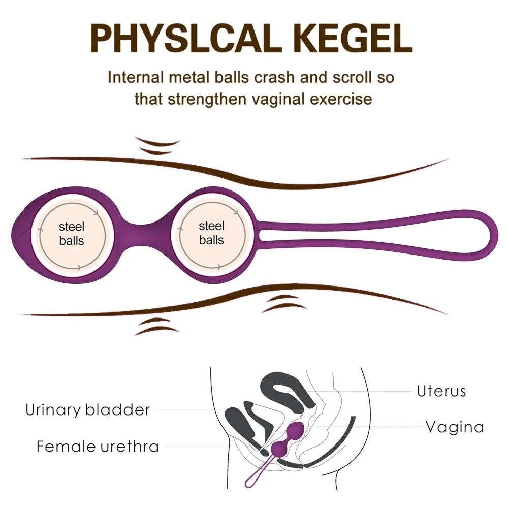 Ben Wa Balls Kegel Exercise Sex Toy Egg Sex Products for Women