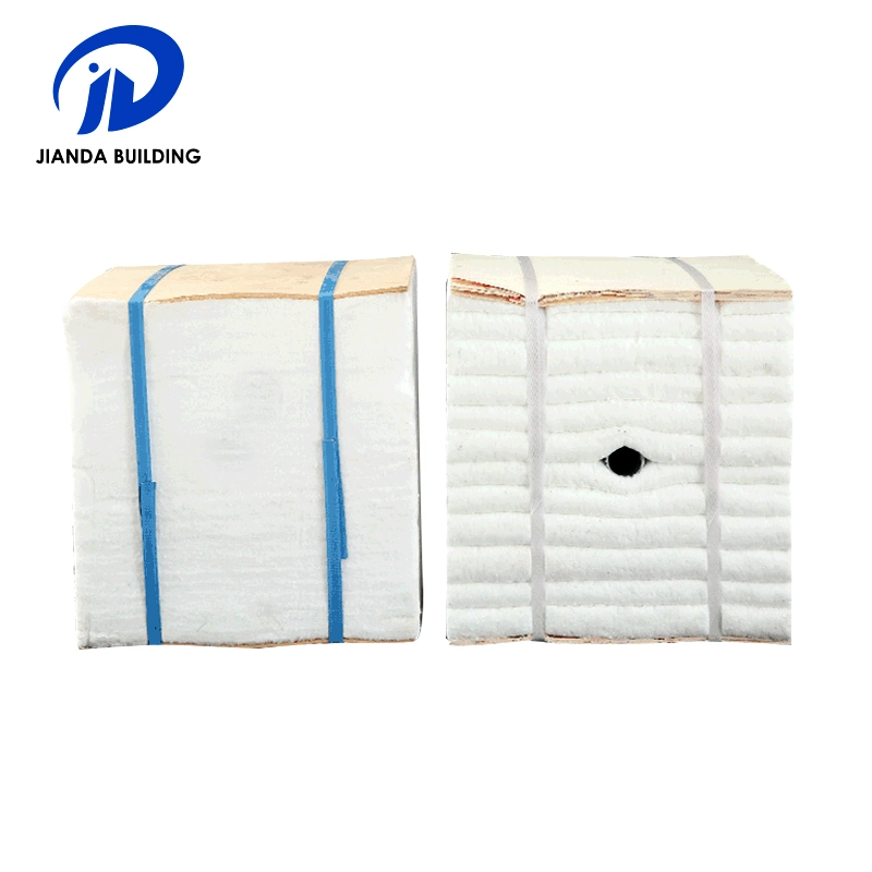 Jianda Heat Insulation 1430 Ceramic Fiber Module Refractory Material for Industrial Kiln Wall Lining Backing (JDTX-HG-04)