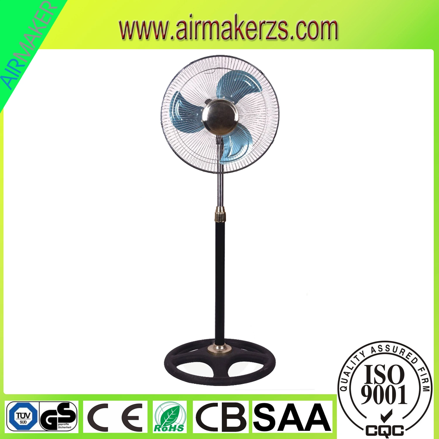 Factory Directly Selling 16inch Electrical Stand Fan Pedestal Fan with Timer with CE and RoHS
