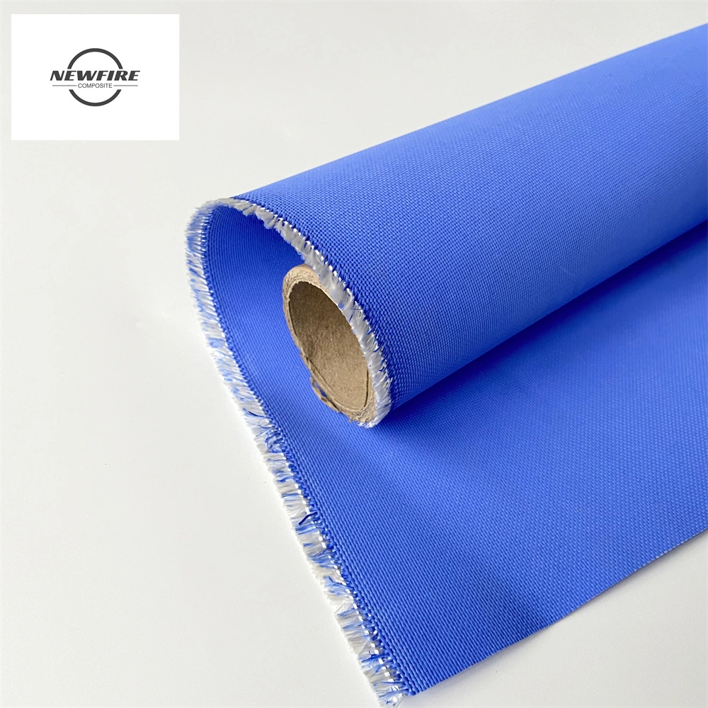 Polyurethane Fiberglass Fabric Glass Fiber Cloth Coated PU Waterproof Heat Temperature Resistant Fireproof