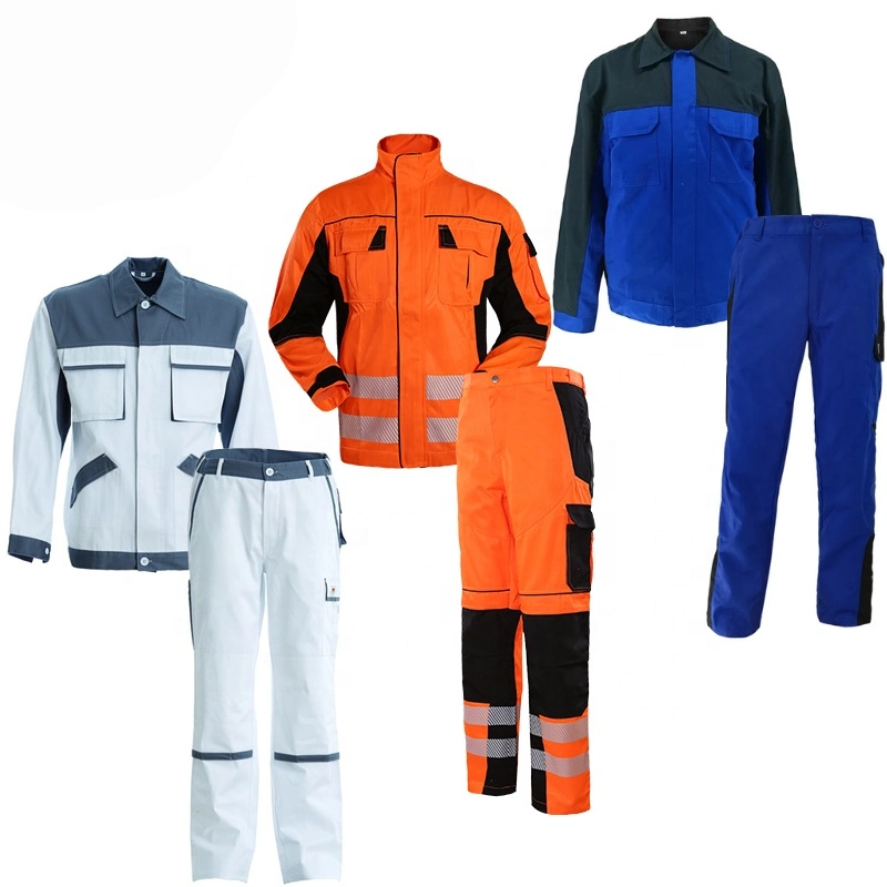 Fabricante de roupas de trabalho certificado Europa trabalhar prensa para homens de trabalho e uniformes
