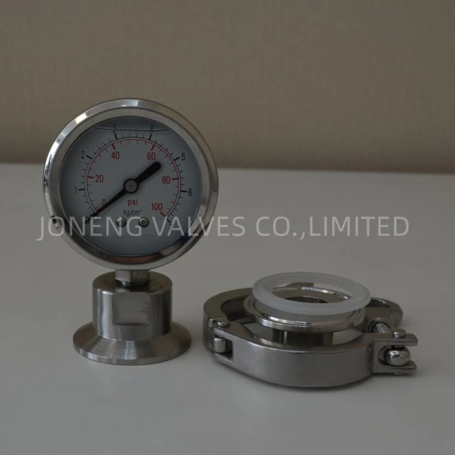 Stainless Steel Safety Pressure Gauge with Scale