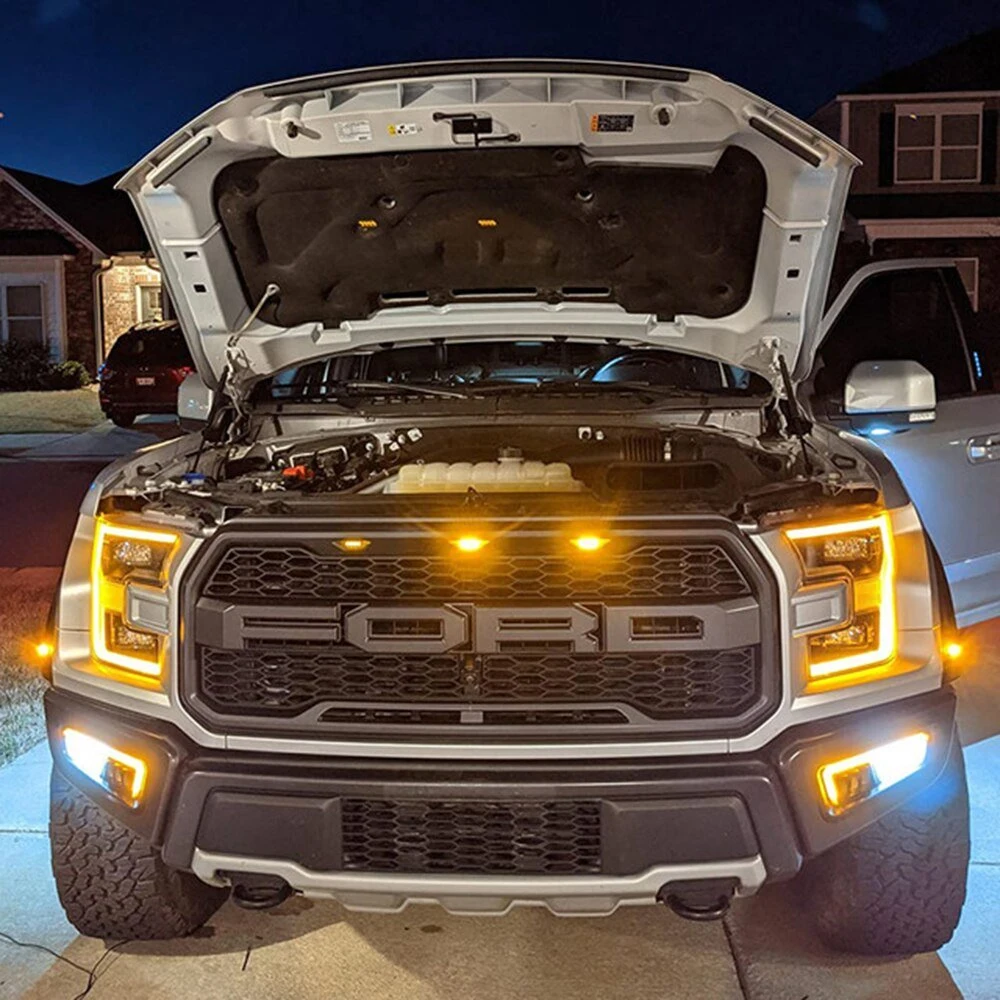 Otros Accesorios de luces de coche luces antiniebla LED para Ford F150 Raptor 2017+