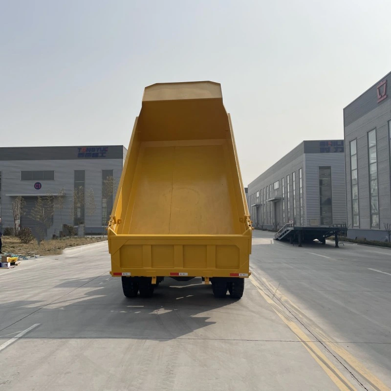 25-Ton Camión Volquete de minería de eje doble: construido para soportar, AC comodidad en cabina, y de las funciones personalizadas