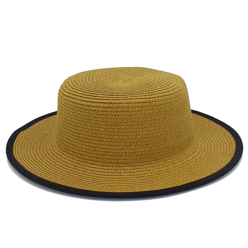 Ladies Summer Sun Protection Hat Travel Holiday Bag Brim White Beach Straw Hat Shade Foldable All Match Summer Hat