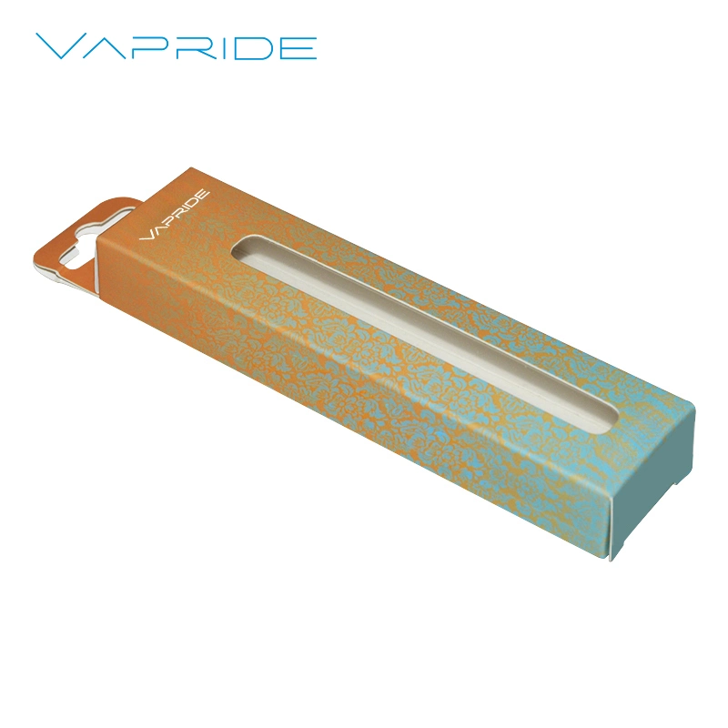 Vapride China Supplier Custom Small Size Clear Window Vaporizer Vape Cartridge Packaging Box