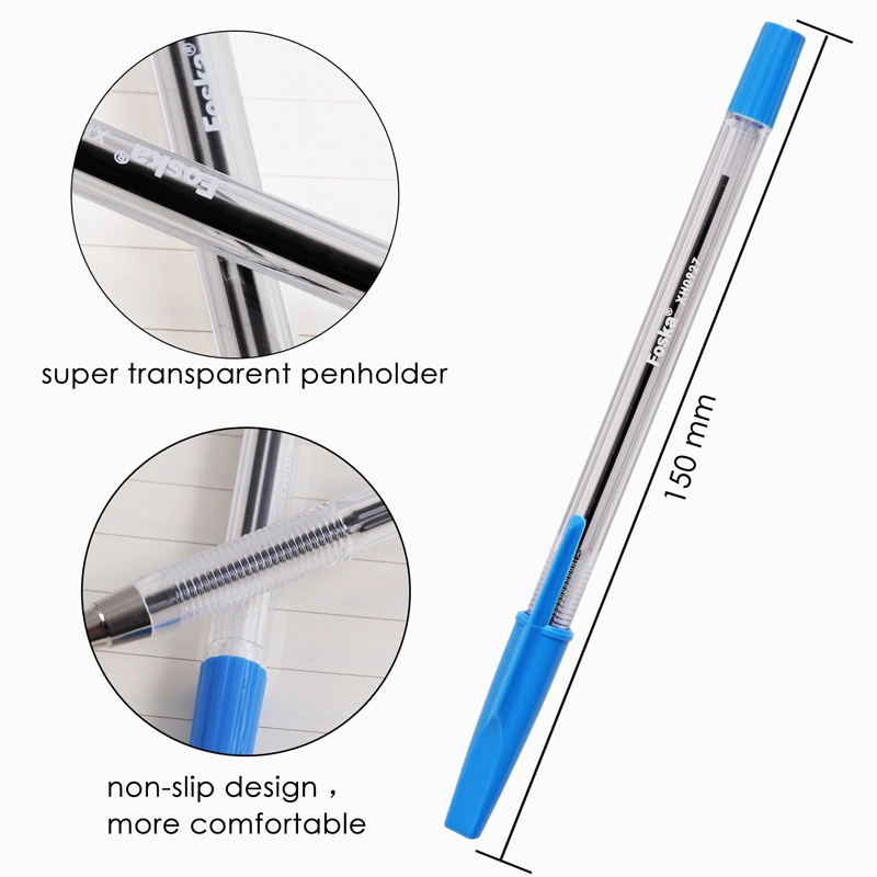 0.7mm Foska Cheap Ball Pen with 4 Color