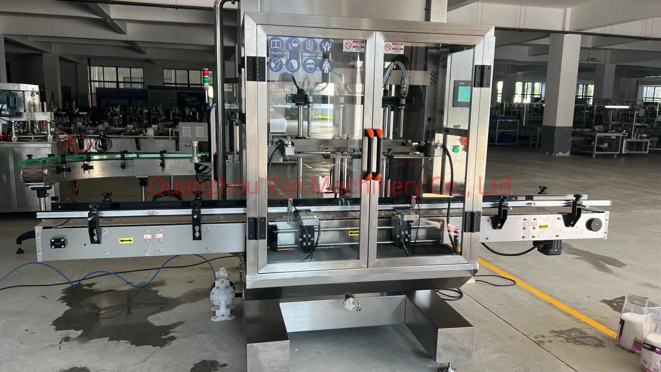 Automatic Wet Wipes Canister Filling Sealing Machine Bag Packaging Machine